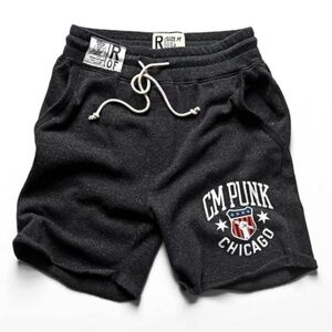 Roots of Fight CM Punk Black Shorts
